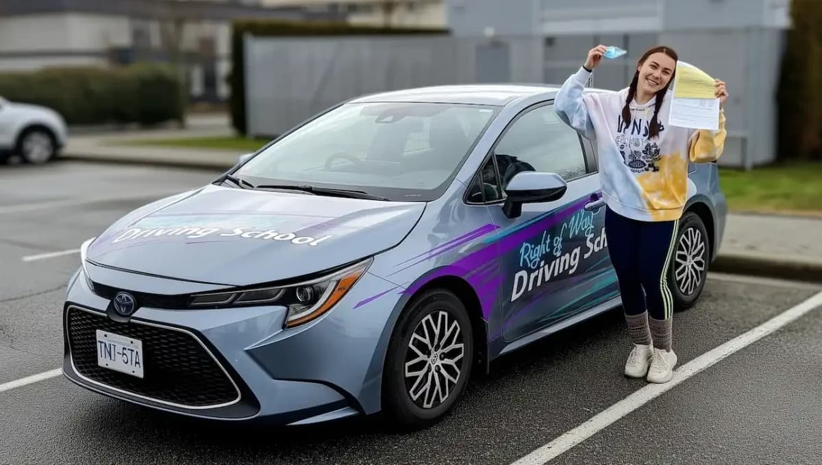 Right of Way Driving School - Chilliwack driving lessons and ICBC road test preparation