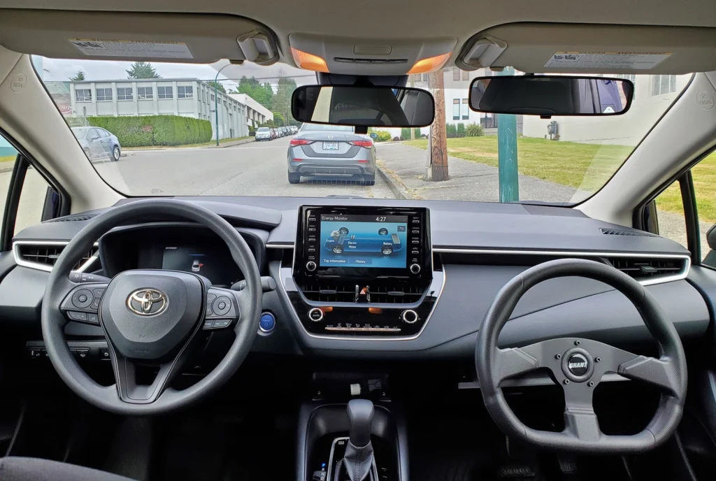 Dual-steering training vehicle – Right of Way Driving School Chilliwack