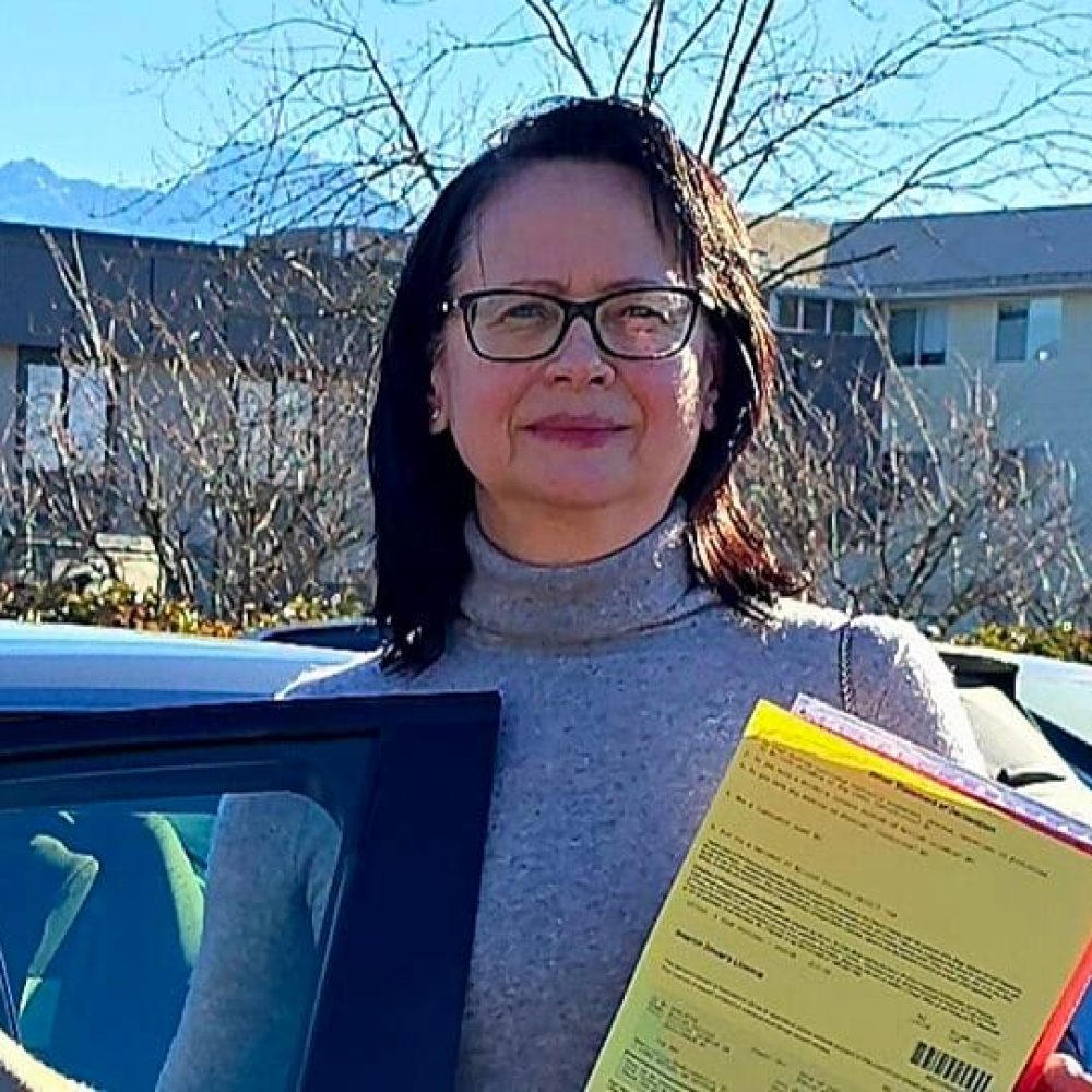 Driving School student passed Class 5 test in Chilliwack