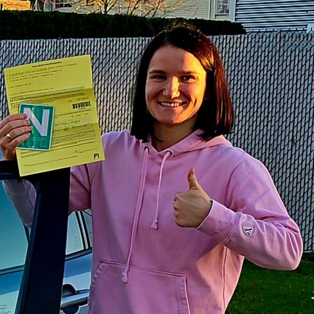 Chilliwack driving student passed ICBC test – Right of Way Driving School